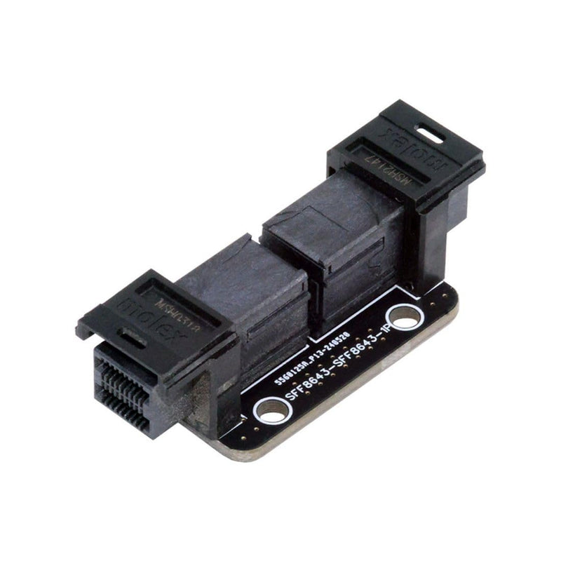 chenyang SFF-8643 Koppleradapter Mini SAS 4.0 SFF-8643 Buchse auf Buchse Interner Erweiterungsadapte