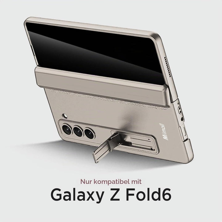 Miimall Kompatibel mit Samsung Galaxy Z Fold 6 Hülle mit Displayschutz Anti-Peeping+Magnetischer Sch