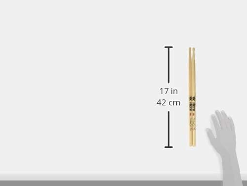 Vic Firth Steve Smith Signature American Hickory Wood Tip Drumsticks Drum Sticks, Drum Sticks