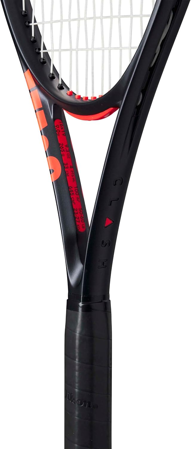 Wilson Clash 100UL V3 Tennisschläger, Ultraleicht, Armschonend, Optimierter Komfort, Mühelose Manövr