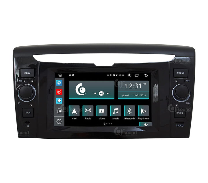 Costum fit Autoradio für Lancia Ypsilon Android GPS Bluetooth WiFi Dab USB Full HD Touchscreen Displ