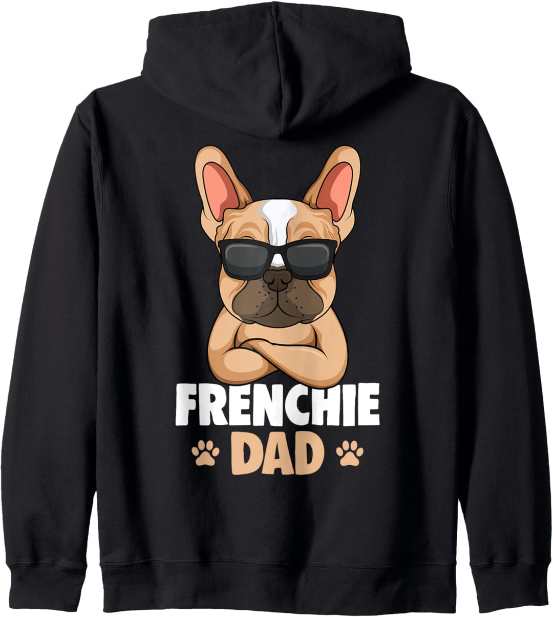 Frenchie Dad Französische Bulldogge Papa Kapuzenjacke