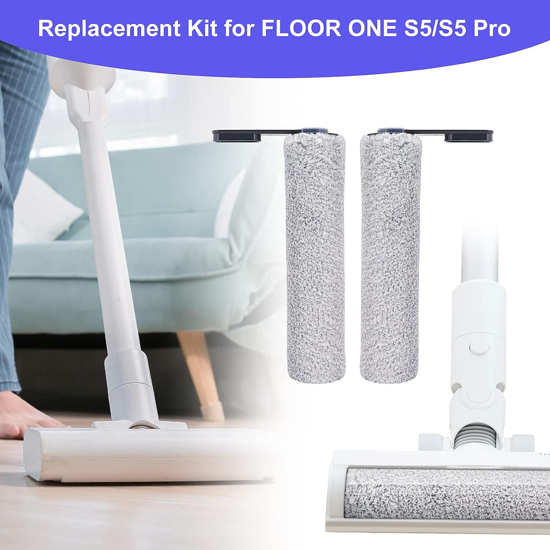 Ersatzteile für Tineco Floor One S5, Bürstenrolle und Ersatzfilter für Tineco Floor One S5 und S5 pr
