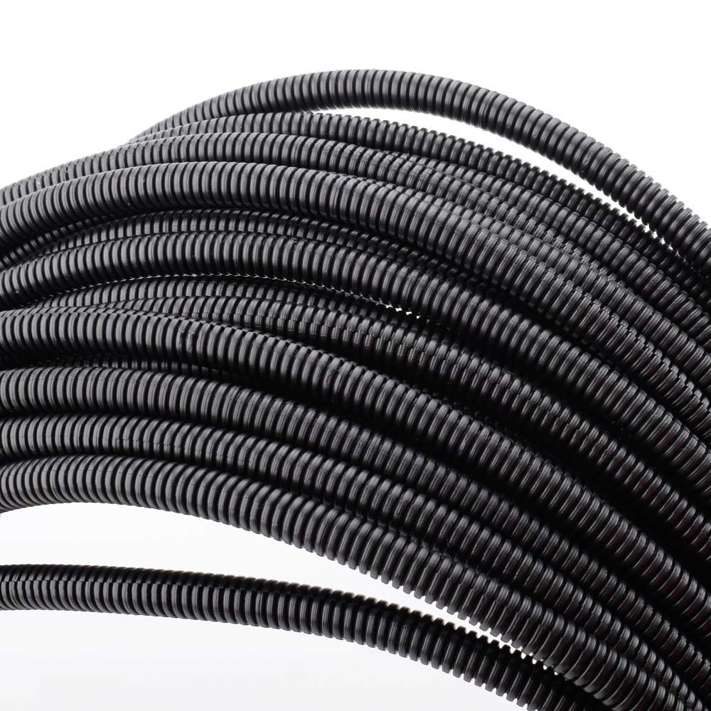 ZhiYo 30 m langer Draht-Webstuhl, 6,35 mm 100 FT 1/4” Schwarz, 100 FT 1/4” Schwarz