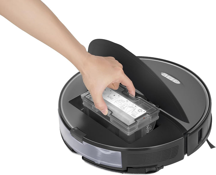 Roborock S8+ Saug- & Wischroboter mit Absaugstation (Saugleistung 6000Pa, 180min Akkulaufzeit, 350ml