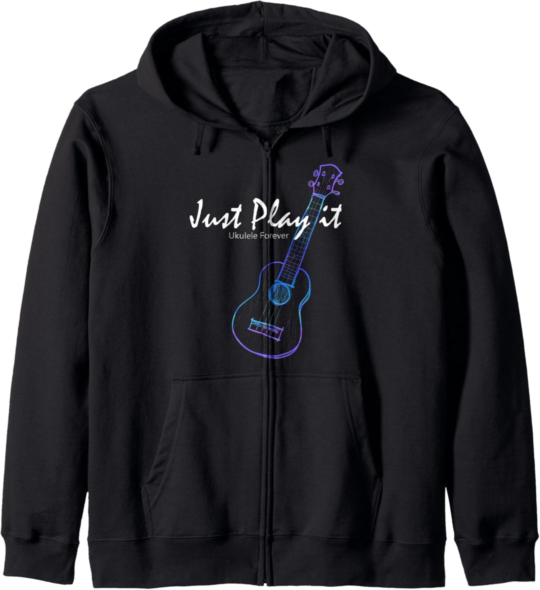 Just play it - Ukulele Forever - Music Kapuzenjacke
