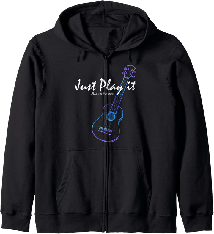 Just play it - Ukulele Forever - Music Kapuzenjacke