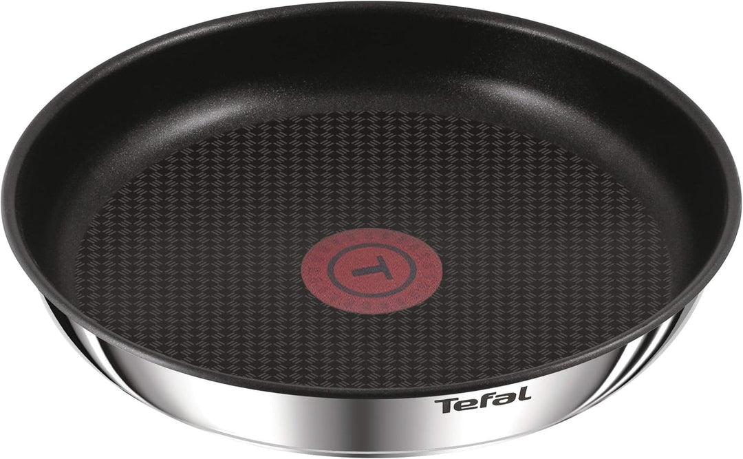 Tefal Ingenio Emotion Induktions-Bratpfannen-Set, antihaftbeschichtet, Edelstahl, 4-teilig, L897S474