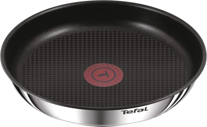 Tefal Ingenio Emotion Induktions-Bratpfannen-Set, antihaftbeschichtet, Edelstahl, 4-teilig, L897S474