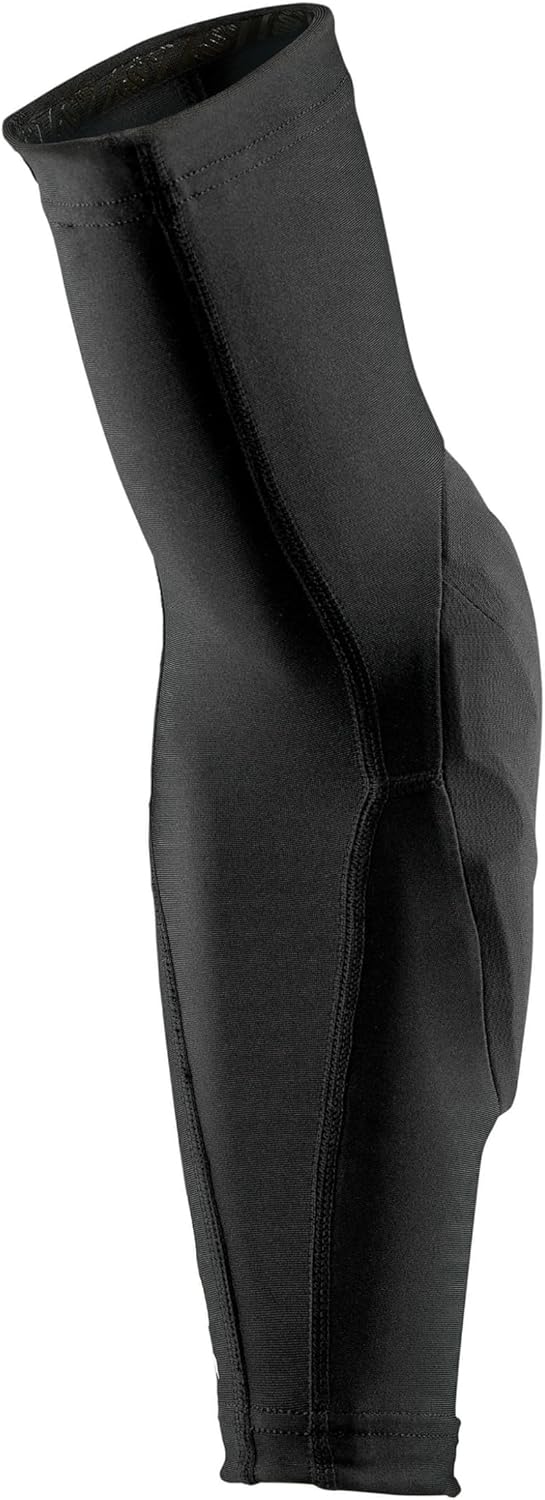 100% PROTECCIONES Schwarz (Teratec Elbow Guards Black) -L Ellenbogenschützer, ESTANDAR