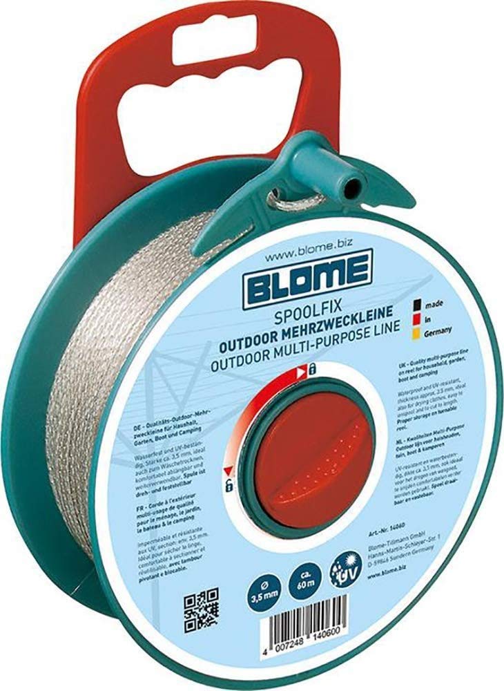 Blome 14060 Spool Fix Wäscheleine, 60m