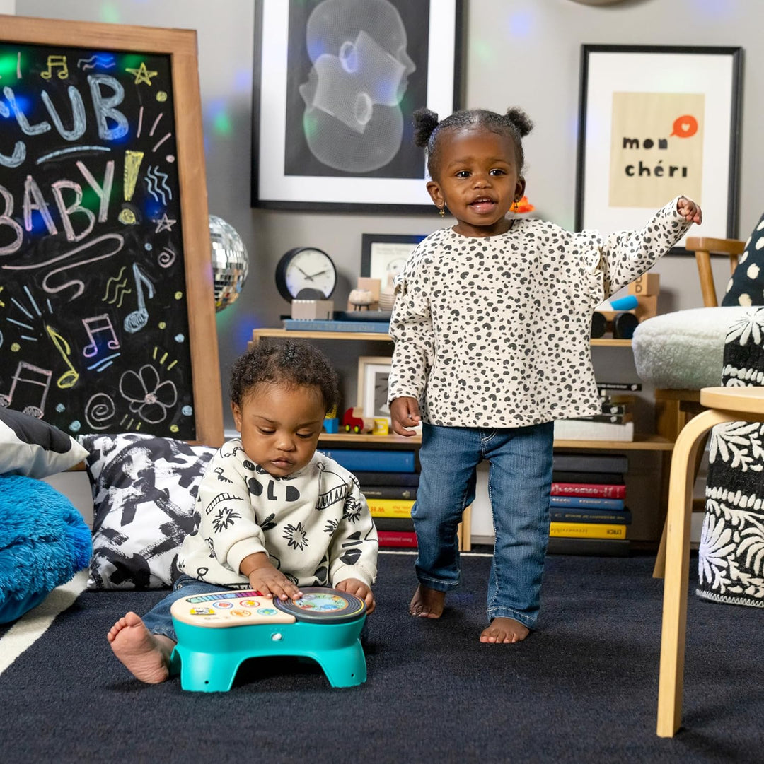 Baby Einstein, Hape DJ Discovery Musikspielzeug Plattenspieler – Baby Plattenspieler Über 50 Klänge