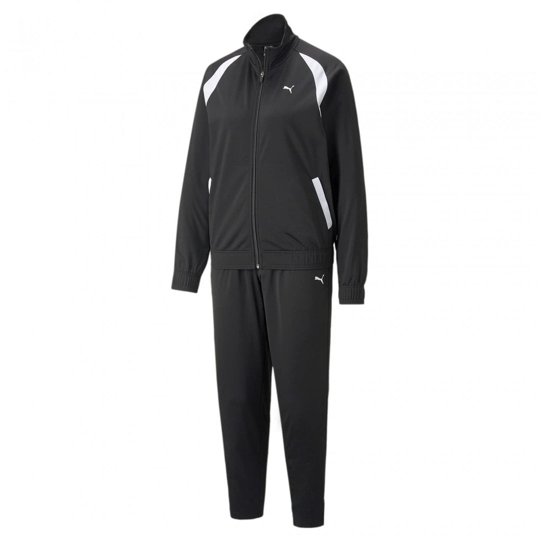 PUMA Damen Classic Tricot Suit Op Trainingsanzug, Puma Schwarz