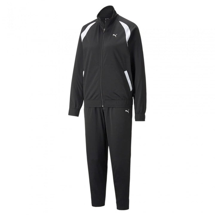 PUMA Damen Classic Tricot Suit Op Trainingsanzug, Puma Schwarz