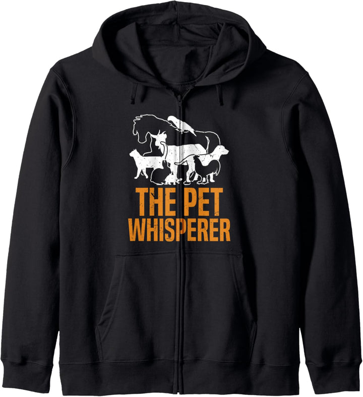 The Pet Whisperer | Funny Veterinarian and Animal Trainer Kapuzenjacke