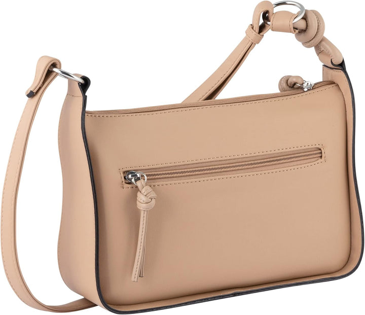 TOM TAILOR bags Cori Damen Umhängetasche Crossbody Bag Mittelgross Braun