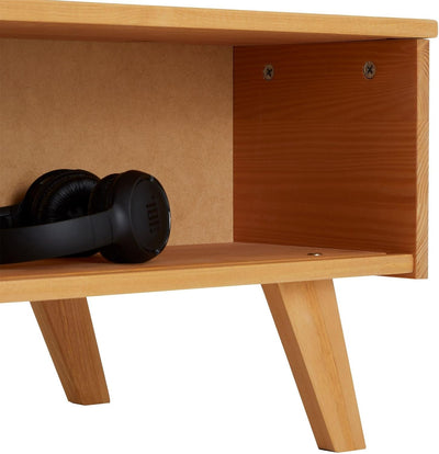 IDIMEX Couchtisch Sean, mit 2 Fächern in braun, eleganter Beistelltisch im skandinavischen Design, p