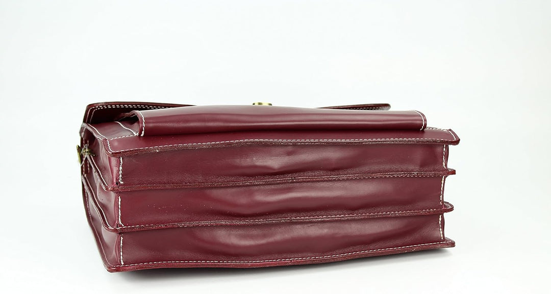Belli Design Bag D italienische Leder Businesstasche Arbeitstasche Messenger Aktentasche Lehrertasch