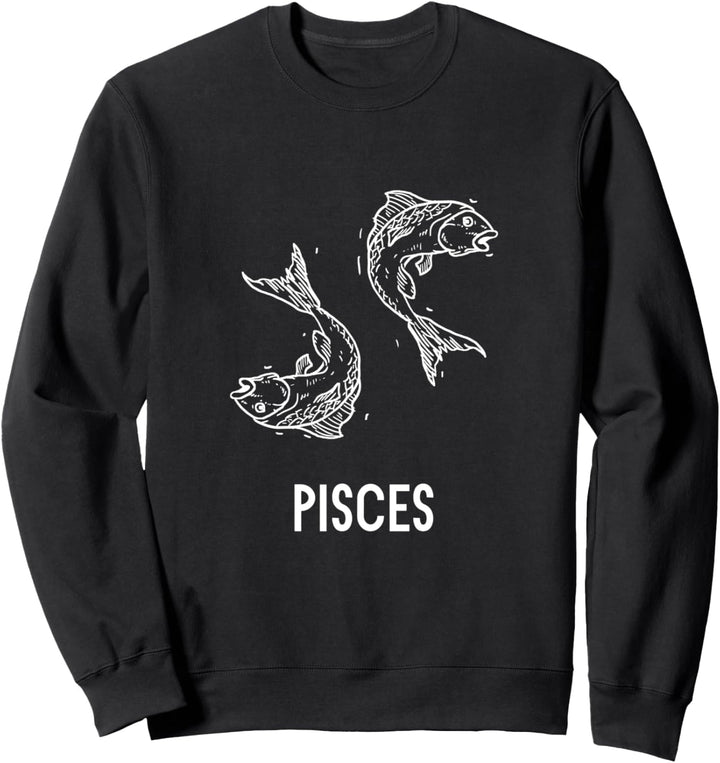 Fische Astrologie Geburtstags Geschenk Sternzeichen Sweatshirt