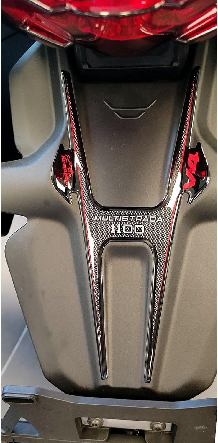 Aufkleber Motorrad Kompatibel Mit Ducati Multistrada V4 1100. Tankpad - Schutz Stopfen - Zehenbereic
