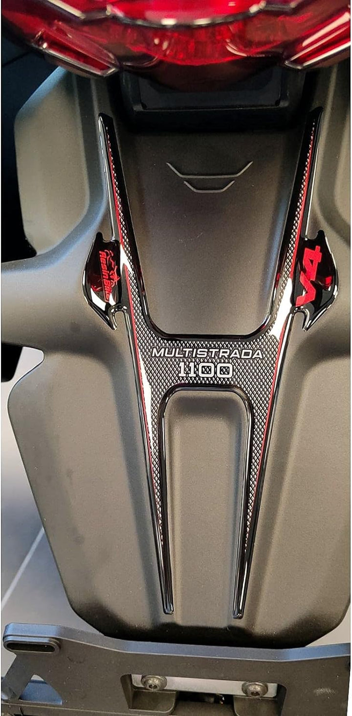 Aufkleber Motorrad Kompatibel Mit Ducati Multistrada V4 1100. Tankpad - Schutz Stopfen - Zehenbereic