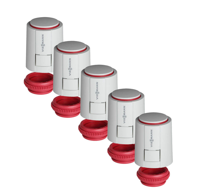 Viessmann Set Stellantrieb für Fussbodenheizung Heizkreisverteiler 230 V Ventiladapter VA 90 5 Stück
