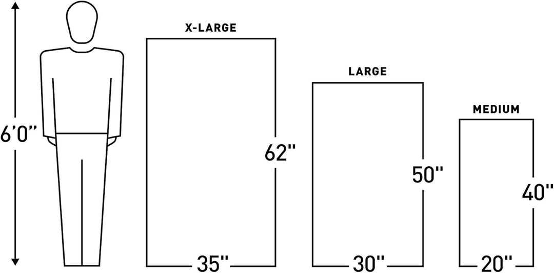 Gear Aid Schnell trocknendes Mikrofaser-Handtuch für Fitnessstudio, Reisen und Camping., LG 30"x50"