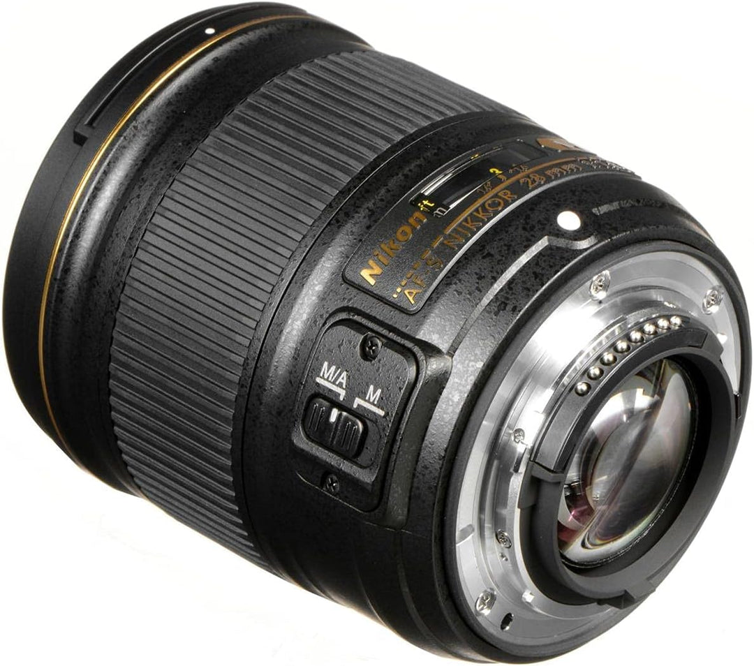 Nikon 2203 AF-S Nikkor 28mm 1:1,8G Objektiv inkl. HB-64 und CL-0915
