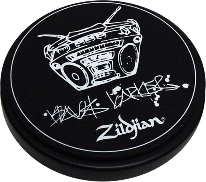 ZILDJIAN P1204 15, 2 cm (6 Zoll) Travis Barker Practice Pad 6" TRAVIS BARKER PRACTICE PAD, 6" TRAVIS