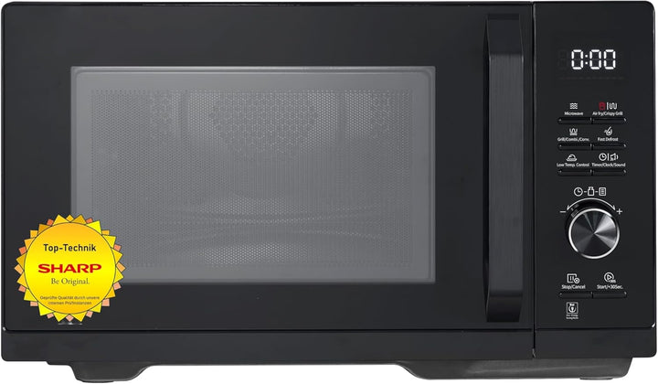 Sharp RCA271TB 5-in-1 Airfry-Mikrowelle 900W, Grill 1000 W, Heissluft & AirFry-Funktion, Konvektion