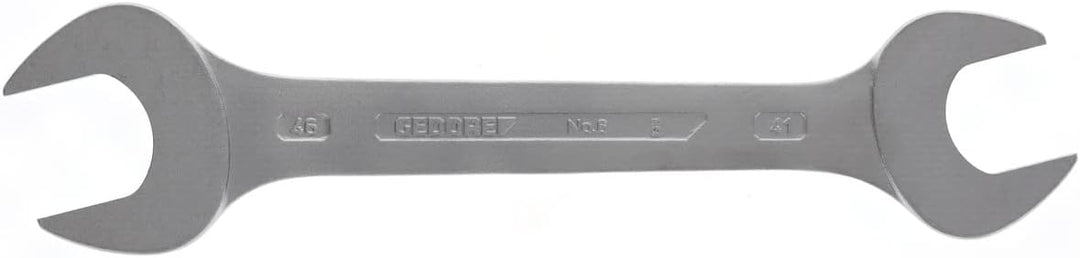 Doppelmaulschlüssel 6 41x46mm L.400mm verchr.GEDORE Metrisch 41x46 mm, Metrisch 41x46 mm