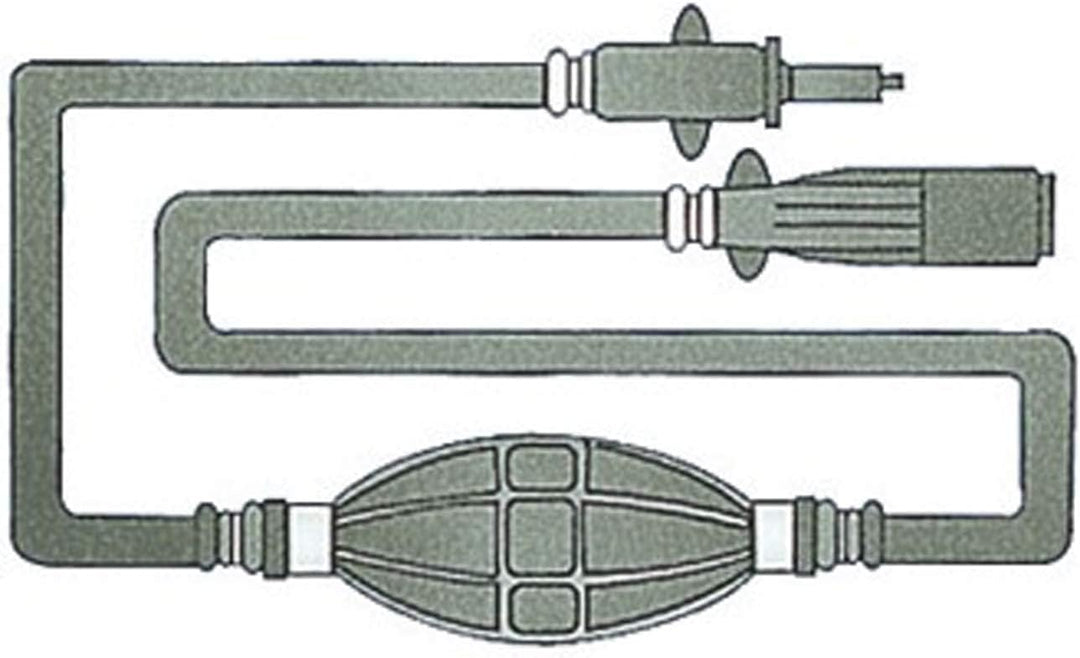 Osculati Benzinschlauch 3 Meter mit Pumpball und 2 Mercury Anschlüssen
