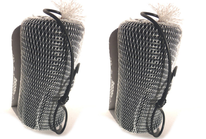 EXCOLO Hohlschnur Bindeschlauch 2 Rollen je 200m Ø 3mm schwarz anthrazit | Bindeband Pflanzenschnur