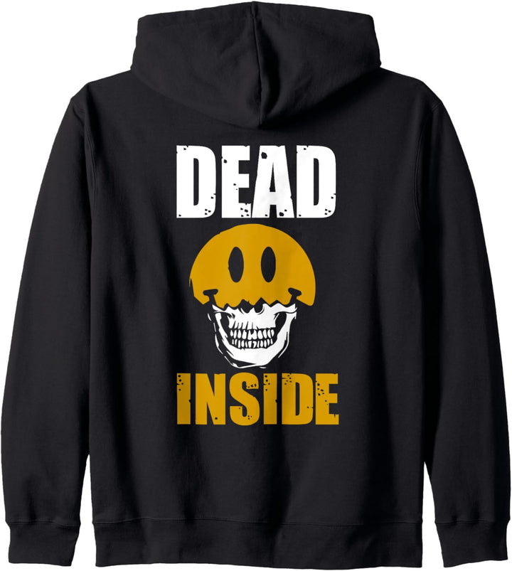 Backprint Dead inside Kapuzenjacke