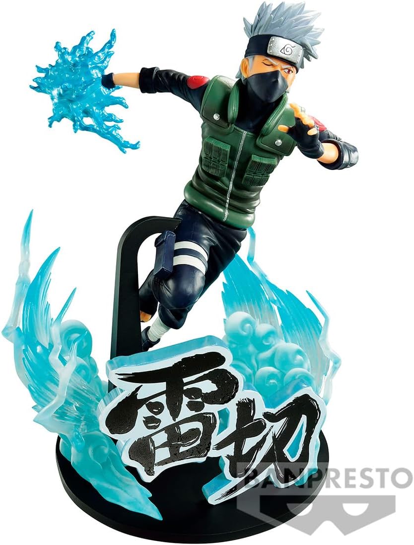 BANPRESTO, Kakashi Hatake Naruto Shippuden, Vibration Stars, Special Ver. 21 cm, Mehrfarbig BP88311