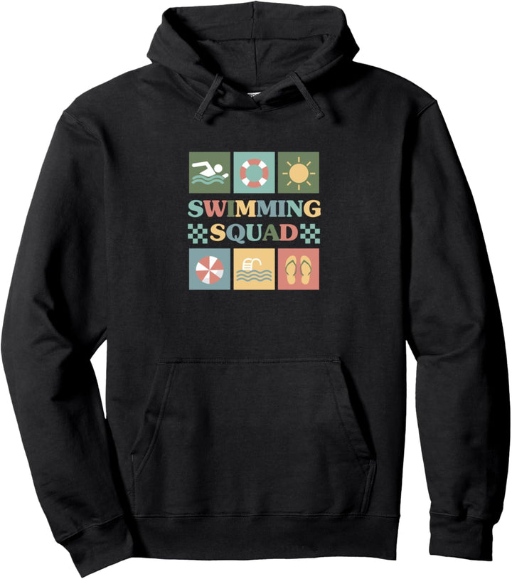Schwimmen Hobby Professioneller Schwimmsport Pullover Hoodie