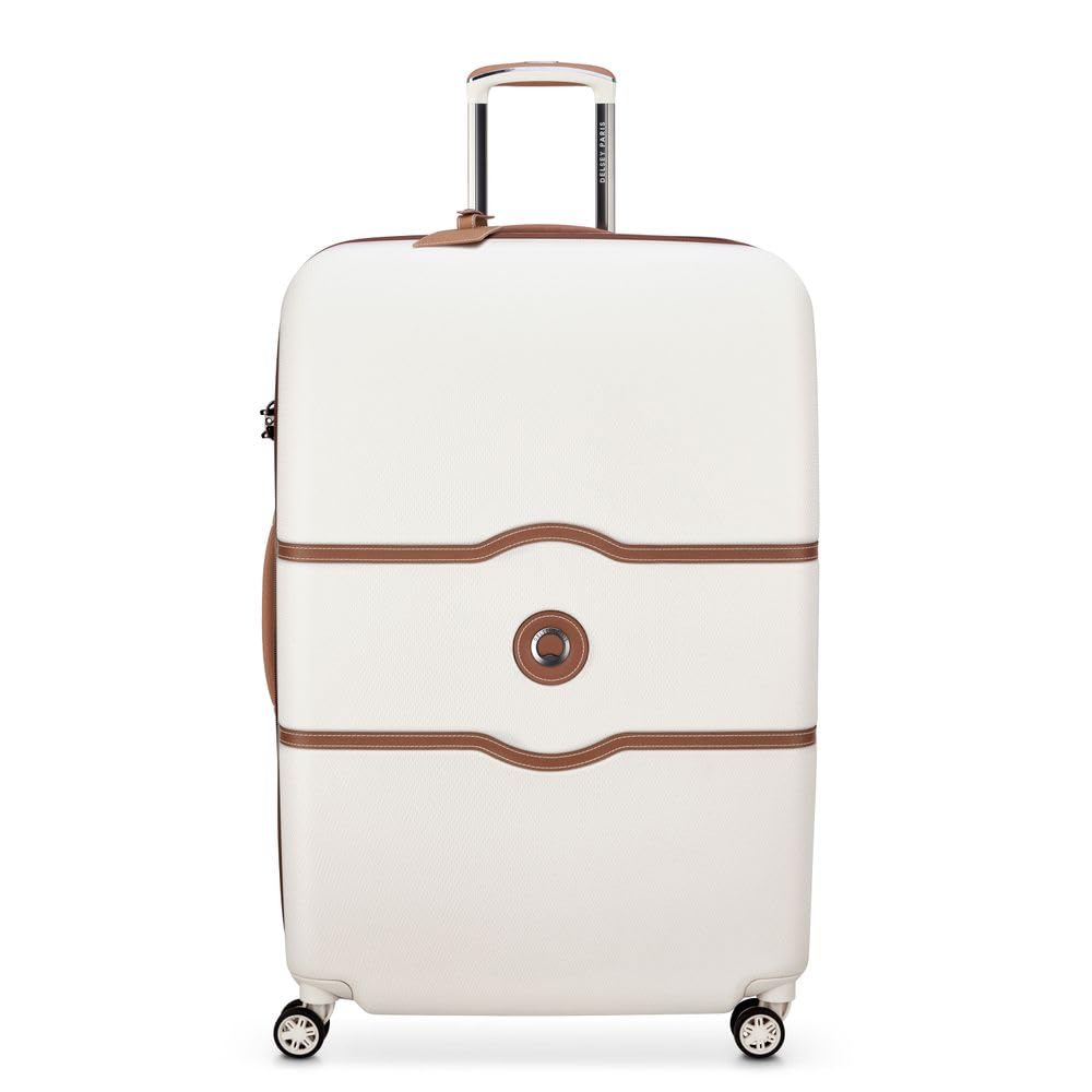 DELSEY PARIS 4 DOPPELROLLEN TROLLEY 82 CM XXL ( 82cm - 134.67L ) Angora, XXL ( 82cm - 134.67L ) Ango