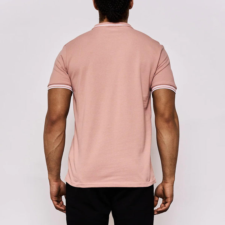 Kappa Herren Ezio T-Shirt S Rosa / Weiss, S Rosa / Wei&#xDF;