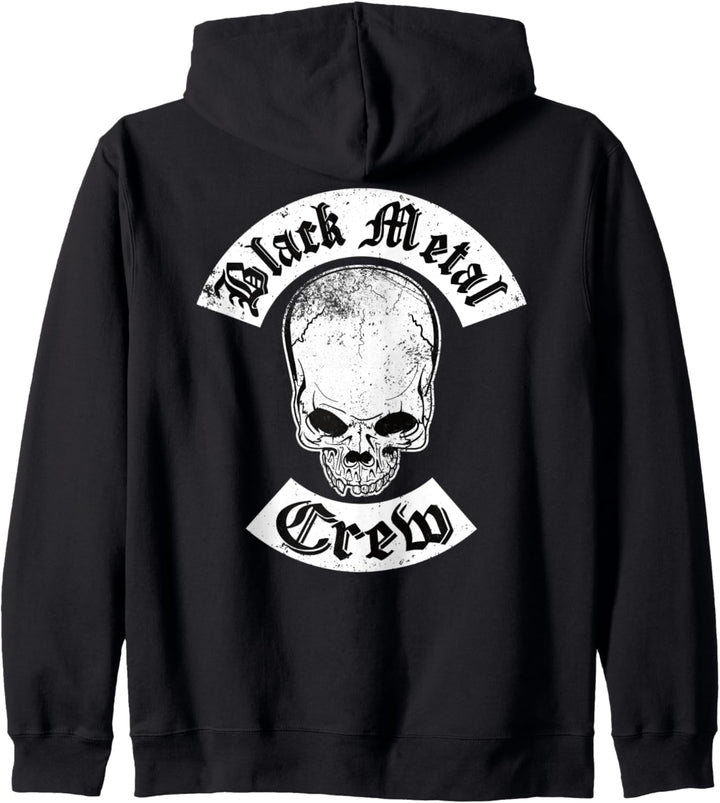 Black Metal Crew I Black Metal Kapuzenjacke