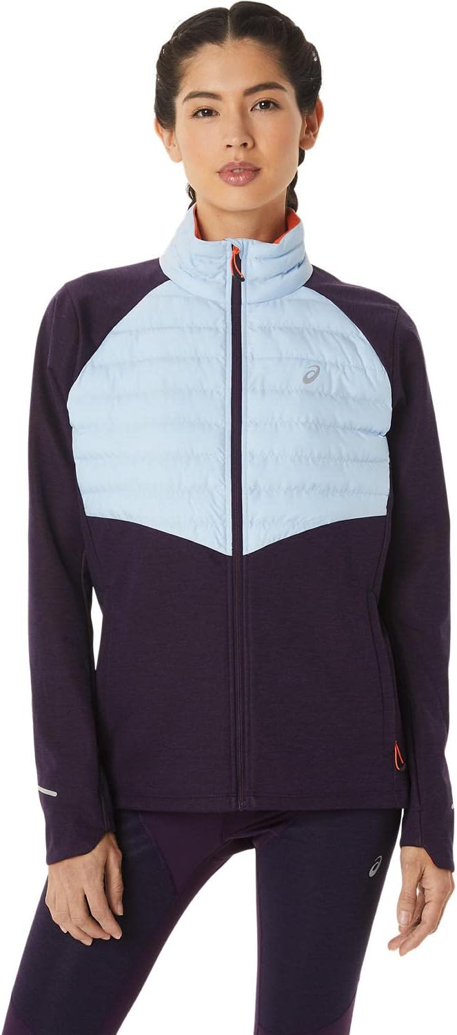 ASICS Winter Run Jacket XS NIGHT SHADE HEATHER/SOFT S, XS NIGHT SHADE HEATHER/SOFT S