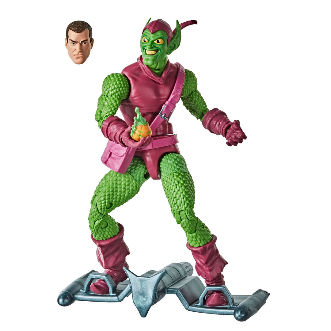 Spider-Man Hasbro Marvel Legends Series 15 cm grosse Grüner Kobold Action-Figur aus der Vintage Coll