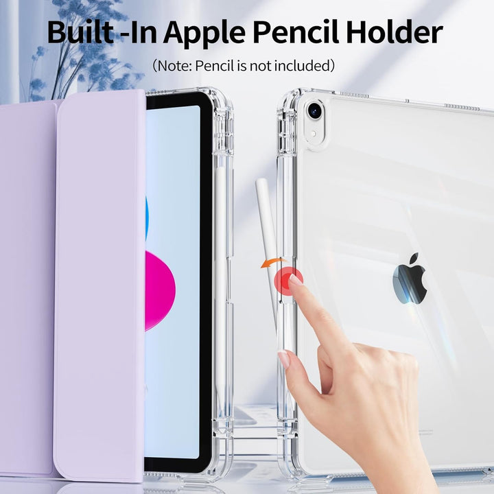 Hülle für iPad (A16) 11 Zoll (2025) & iPad 10. Generation (2022) mit Stifthalter, Stossfeste Schutzh