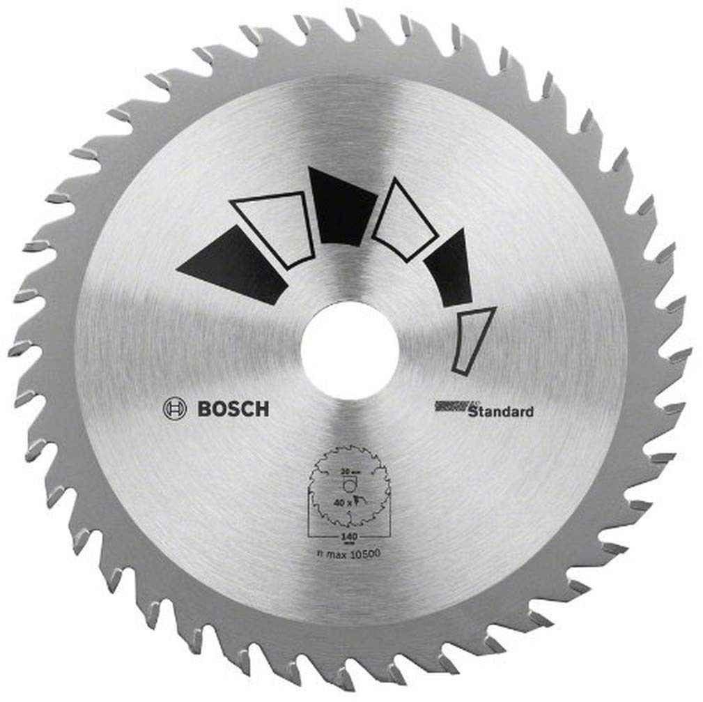 Bosch 1x Kreissägeblatt Standard (Sägeblatt für Holz, Ø 190 x 2.2/1.5 x 20/16 mm, 24 Zähne, ATB, mit