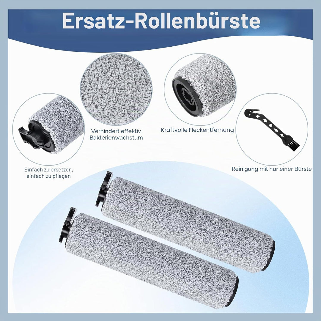 Bürstenrolle Ersatzteile für Bissell CrossWave HF2|3845N|3831，für Bissell CrossWave HF3|3598N Nass T