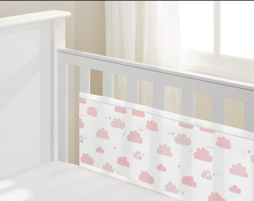BreathableBaby, Klassische 3 mm atmungsaktive Netzeinlage für Kinderbetten mit 120 x 60 cm oder 140
