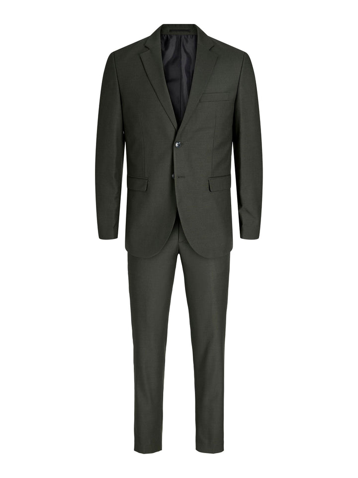 JACK &amp; JONES Male Einreihiger Blazer und Hose JPRSOLARIS Super Slim Fit Anzug 46 Rosin, 46 Rosin