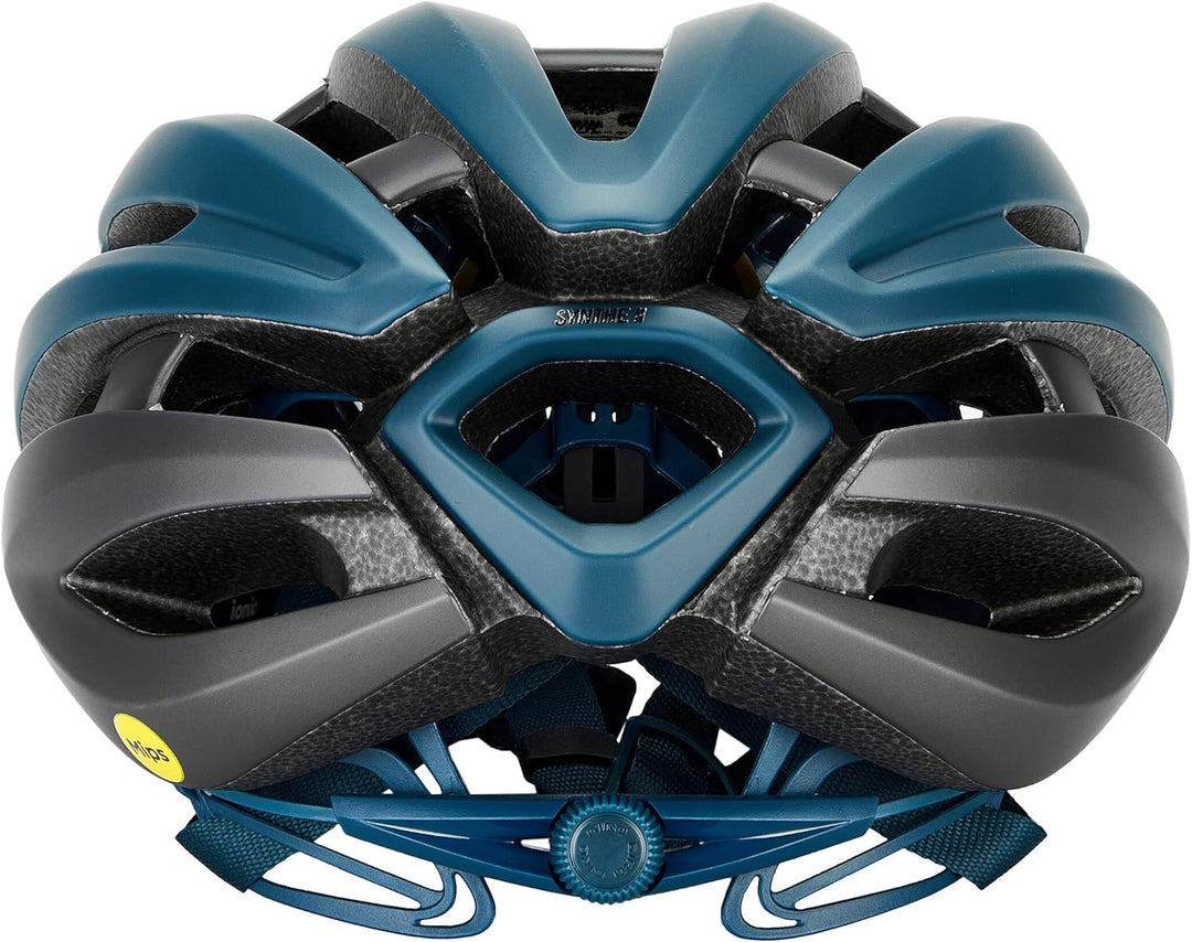 Giro Synthe MIPS II Rennrad Fahrrad Helm matt blau/grau 2022, M