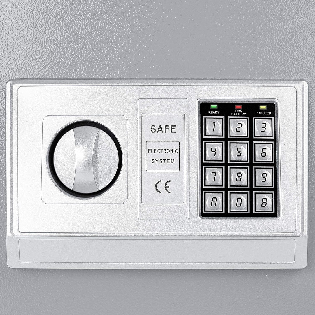 KESSER® Elektr. Tresor | 50x35x34,5 XXL | Türstärke 4mm | Elektronischer Safe | Doppelbolzenverriege