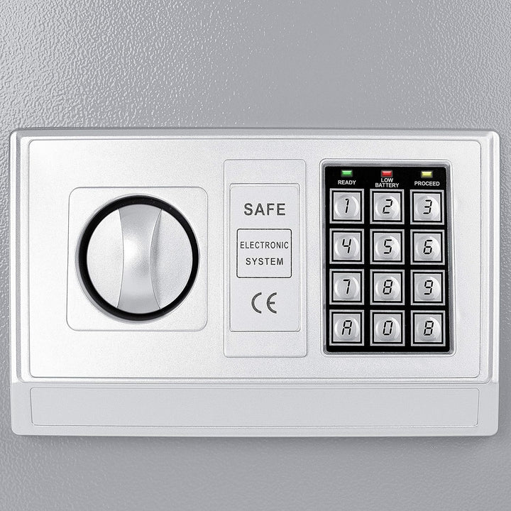 KESSER® Elektr. Tresor | 50x35x34,5 XXL | Türstärke 4mm | Elektronischer Safe | Doppelbolzenverriege