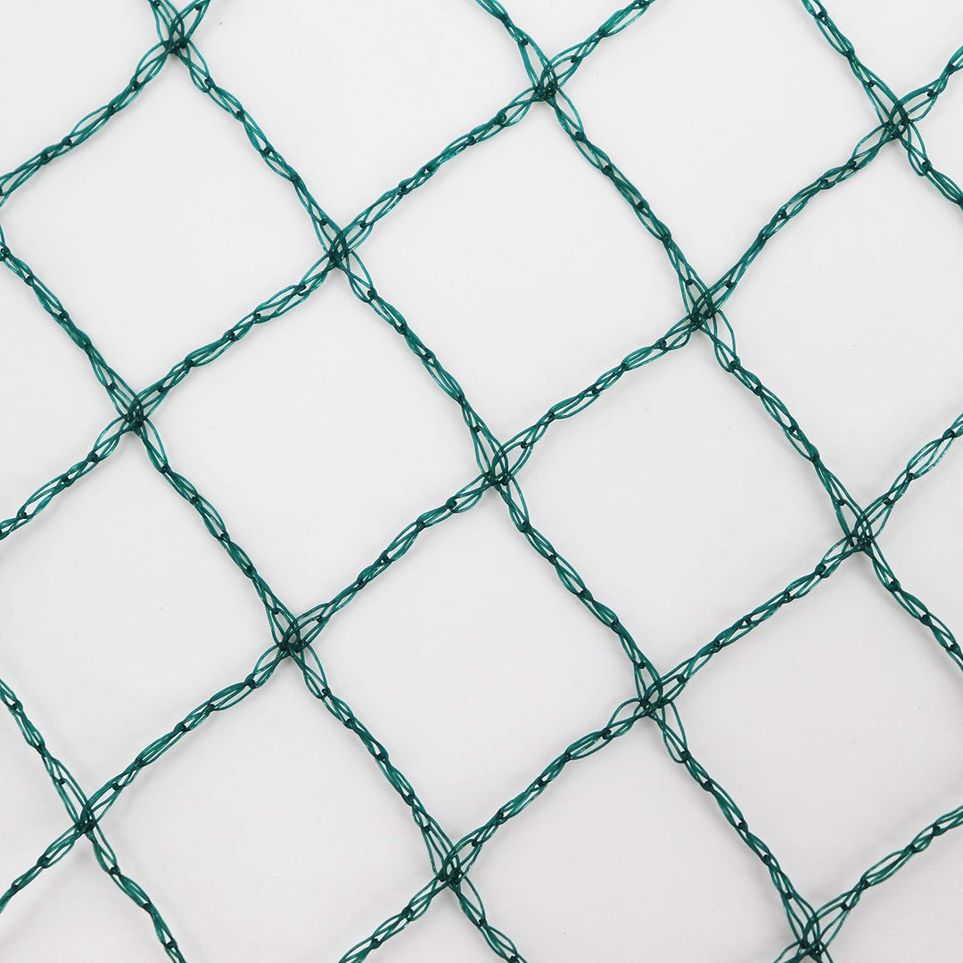 Vielseitiges Teichnetz 14m x 6m grün 17mm x 17mm Masche I Aquagart Laubschutznetz Teich Abdecknetz V